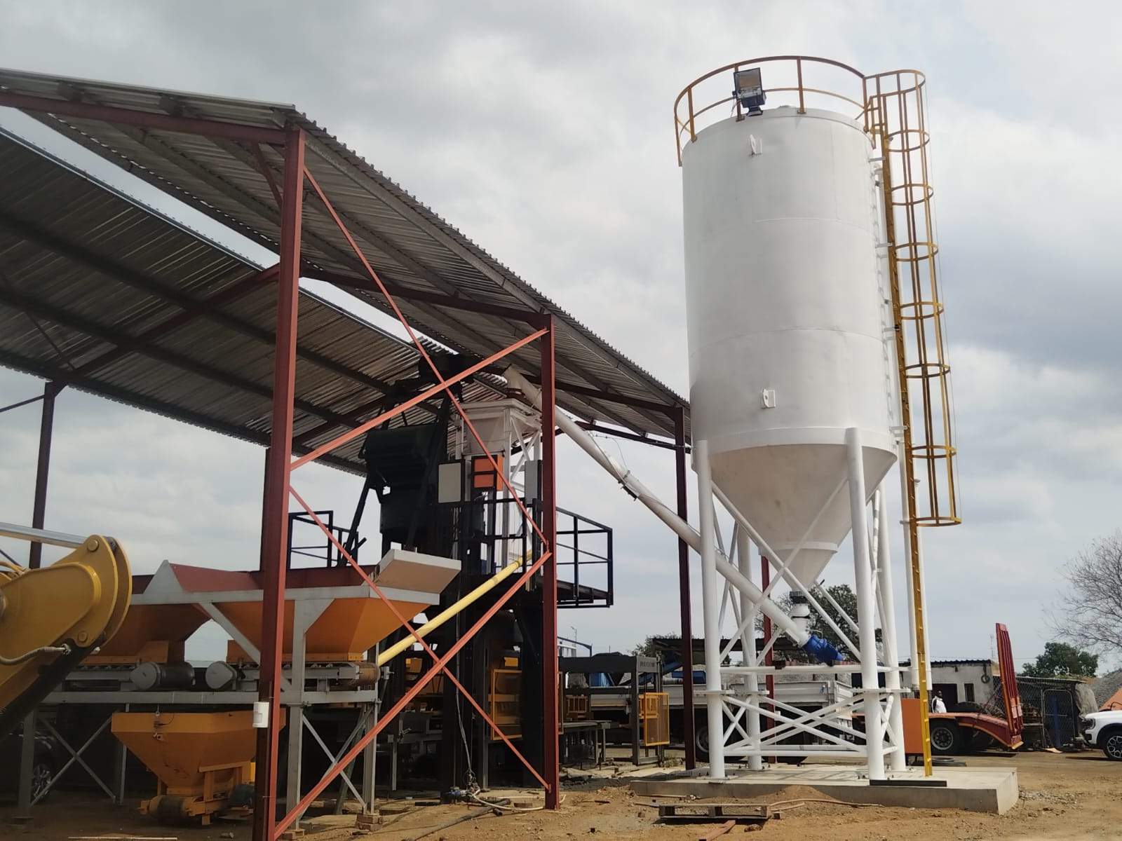 Concrete batching plant